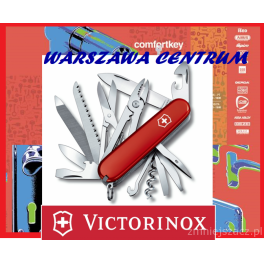 VICTORINOX SCYZORYK HANDYMAN Celidor 1.3773 91mm, czerwony